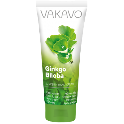 VAKAVO Glycerine hand cream with Ginkgo biloba