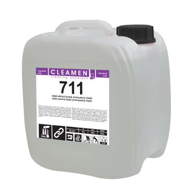 CLEAMEN 711 Softly foaming acidic industrial cleaner