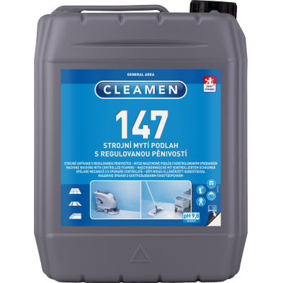 CLEAMEN 147 machine floors with regulated foaming