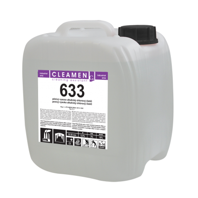 CLEAMEN 633 vysoce pěnivý alkalický chlórový čistič