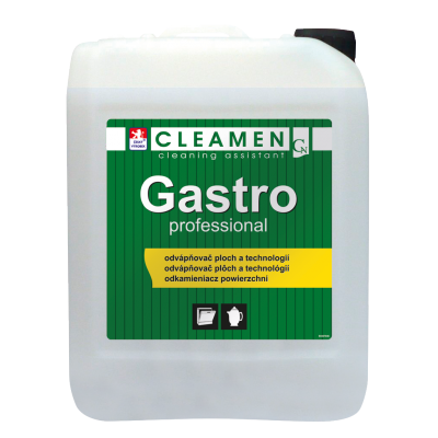 CLEAMEN Gastro Professional decalcifying agent for surfaces and technologies
