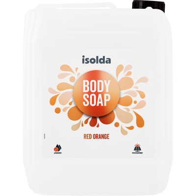 ISOLDA Red orange body soap