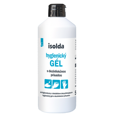 Hygienic gel with disinfectant