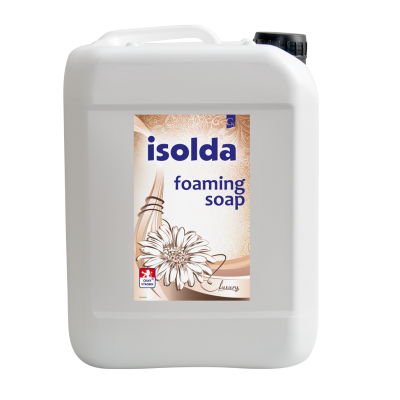 Isolda pěnové mýdlo bílé, luxury