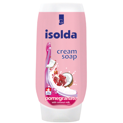 ISOLDA pomegranate liquid soap