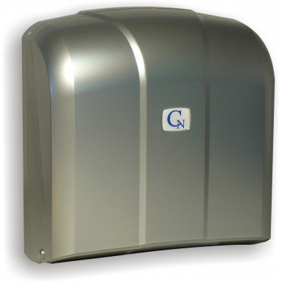 CN дозатор полотенец  металлик