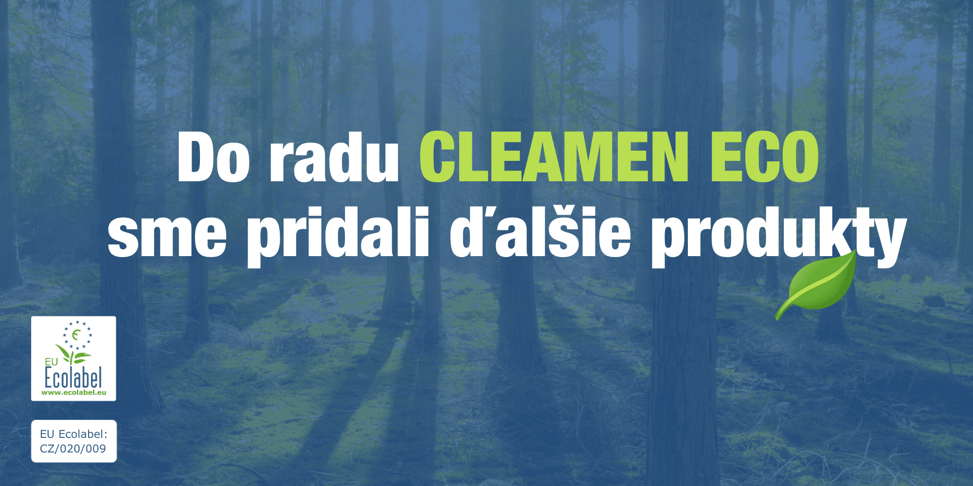 CLEAMEN ECO – ekologické čistiace prostriedky