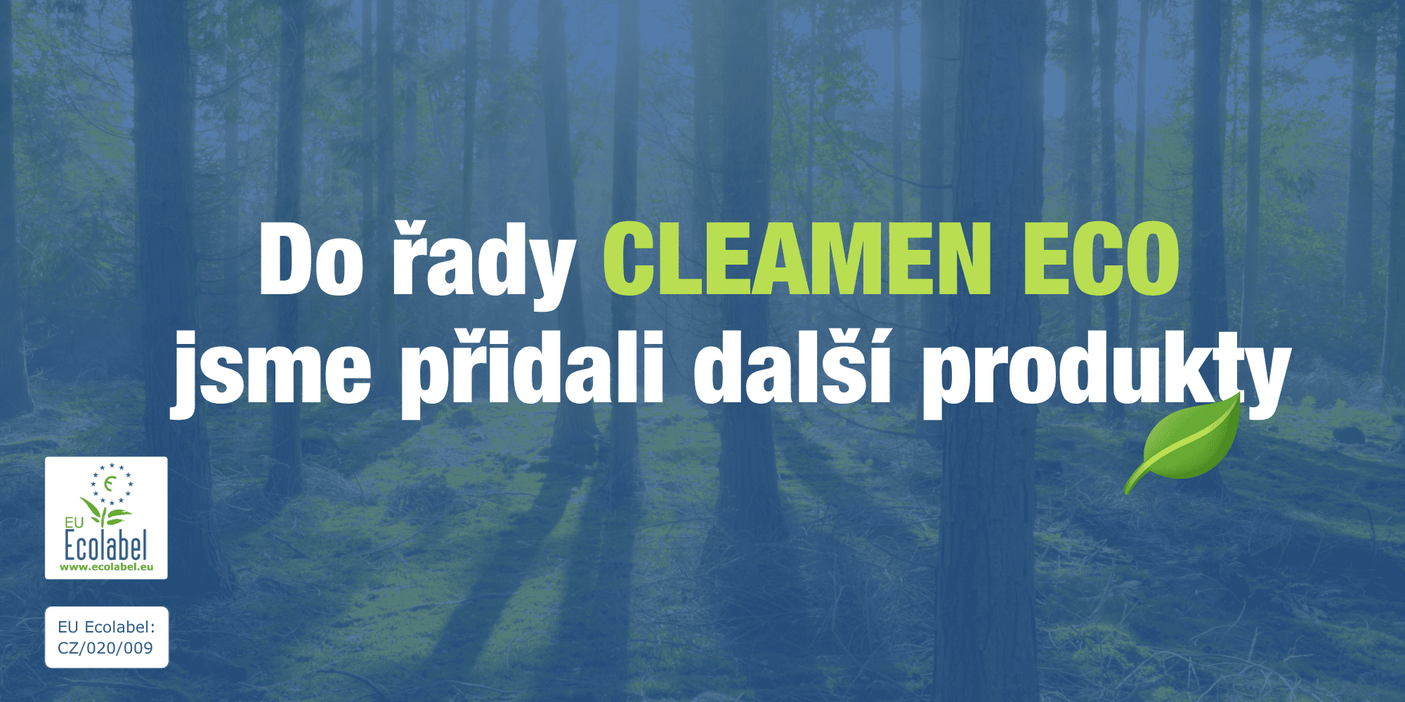 CLEAMEN ECO – ekologické čisticí prostředky