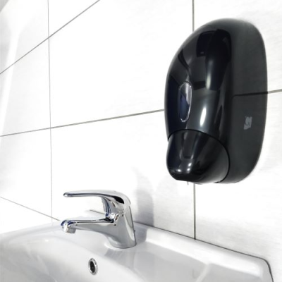 Liquid soap dispensers