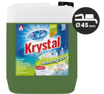 KRYSTAL Lemongrass edény mosogatószer 5 l