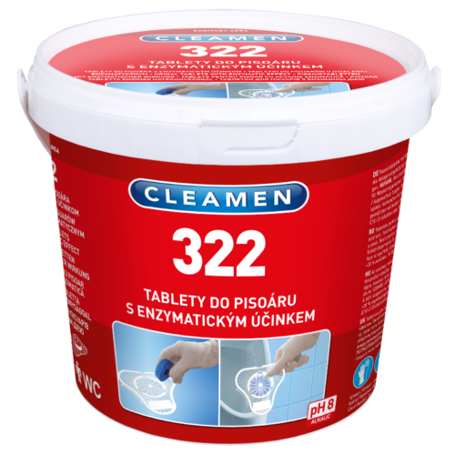 CLEAMEN 322, 12 ks + sítko