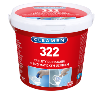 CLEAMEN 322, 12 ks + sítko