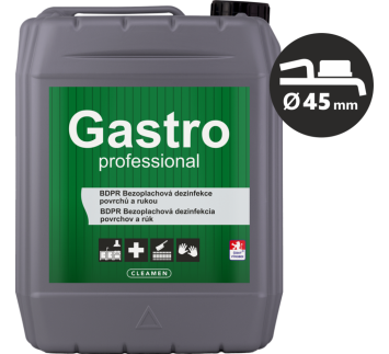 CLEAMEN Gastro Professional- BDPR Bezoplachová dezinfekce povrchů a rukou 5 l