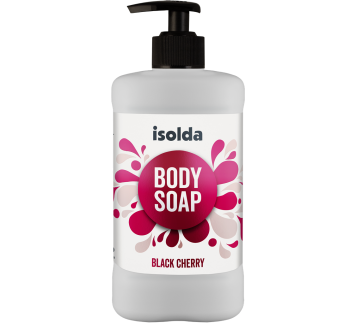 ISOLDA Black cherry body soap 400 ml
