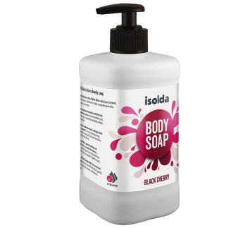 ISOLDA Black cherry body soap 400 ml