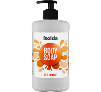 ISOLDA Red orange body soap 400 ml