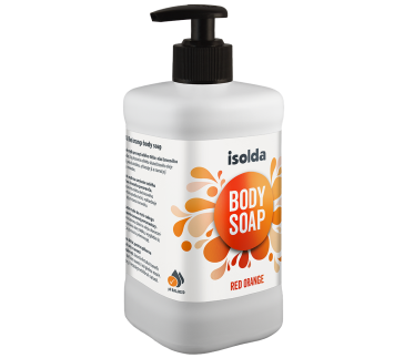 ISOLDA Red orange body soap 400 ml