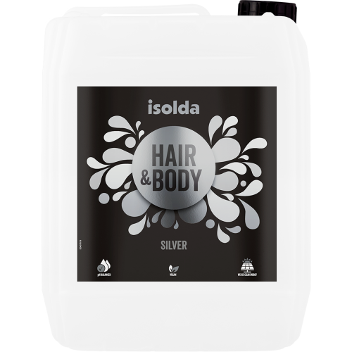 ISOLDA Silver hair & body 5 l