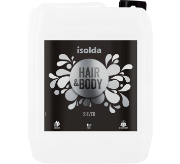 ISOLDA Silver hair & body 5 l