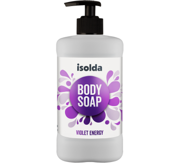 ISOLDA Violet energy body soap 400 ml