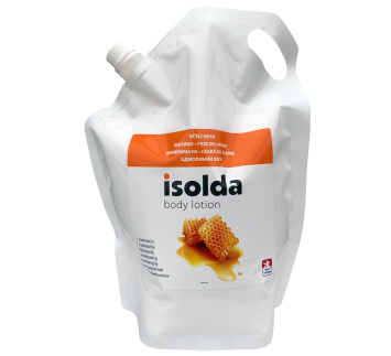 ISOLDA Včelí vosk body lotion 2,5 l, sáček