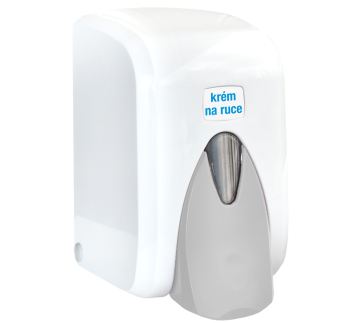 BASIC Liquid soap dispenser TEAM, white