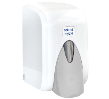 BASIC Liquid soap dispenser TEAM, white