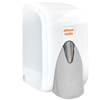 BASIC Dávkovač pěnového mýdla TEAM, bílý