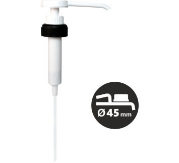 30 ml-es adagolópumpa 5 l, 10 l, 20 l-es kannákhoz (45+60 mm)
