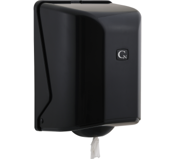 BASIC Paper towel dispenser in roll with perforation, black