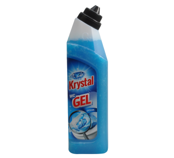 KRYSTAL Żel do koszyczków na toalety, niebieski 750 ml