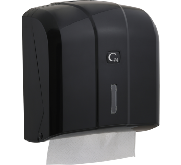 BASIC C-V Folded Paper Towel Dispenser black