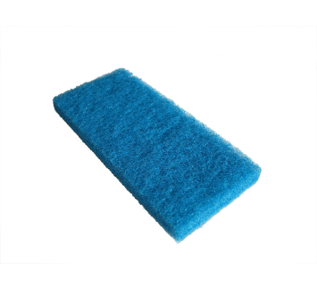 Pad hand blue