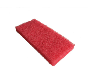 Pad ruční červený