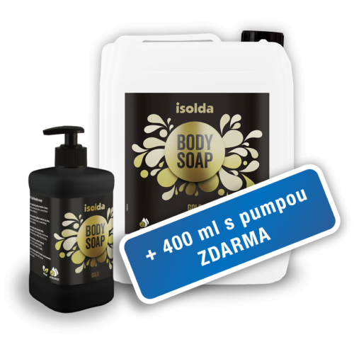 Balíček GOLD Body soap 5 l + 400 ml